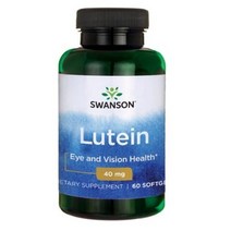 스완슨 루테인 40mg 소프트젤, 60개입, 4개