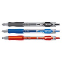 아모스 에스티마중성펜 0.5mm 흑청적색, S501104-흑색