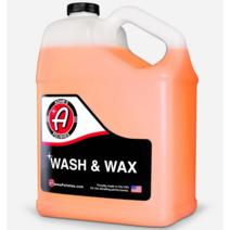 프리워시 산성 폼랜스 물없이 스노우폼 카 세차 샴푸 폼, 왁스 갤런 3.78L