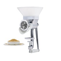 애완동물 사료 절단기 수동 펠렛기계 가정용 피드 가공 기계 애완 동물 고양이 개 물고기 새 음식 펠렛 만드는 작은 식품 과립 기, 13 With 2Pcs molds