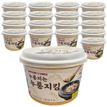 [마자킹] 누룽지는 누룽지킹 컵 60g x 18개, 1박스