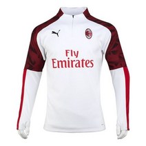 [슬기로운소비생활]축구 유니폼상의 AC밀란 트레이닝복 플리스 풋살티, 쿠팡 메이플실업 본상품선택