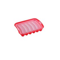 커피콩빵기계 호두과자기계 6 1 소시지 기계 DIY 금형 핫도그 수제 햄 실리콘 베이비 푸드 주방 요리 가제트 만들기, [02] red
