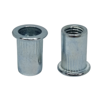 철 원형 팝너트 (큰머리) 리벳너트, M4(철), 1개