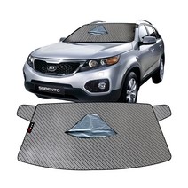 기아 (뉴)쏘렌토R 맞춤형 햇빛가리개 앞유리커튼 자동차덮개, (뉴)쏘렌토R 맞춤 햇빛가리개 (블박형)