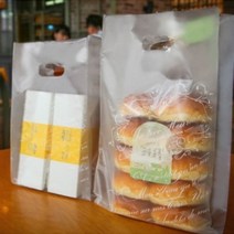 5262. HD비닐백(사각)화이트100pc / 비닐봉투 간식봉투 HD비닐봉투 선물비닐