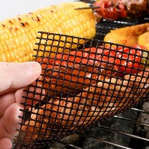 BUyuS바베큐 매쉬 재사용 대용 테프론 260도 석쇠굿딜 브이숍, 상세페이지 참조