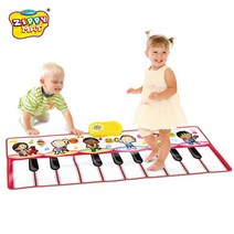 발로밟는 전자 롤 피아노 대형 접이식 건반 놀이 매트, 오버사이즈 피아노 이불09