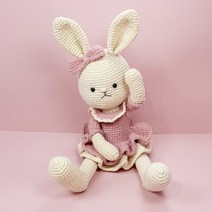 써니의실노리 토끼친구5 코바늘 손뜨개인형DIY패키지 뜨개질 DIY 패키지