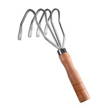 깔꾸리 까꾸리 밭갈이 고구마수확 로타리삽 농기구, 소형 4갈퀴