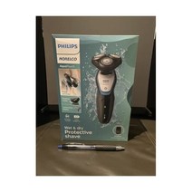 필립스 Norelco Aqua터치 면도기 S5090 87 시리즈 5000 블랙 멀티flex 머리