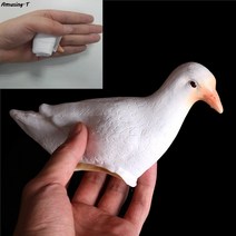 재미있는 매직 리빙 라텍스 비둘기/고무 비둘기 클로즈업 착시 마술 트릭 기믹 소품