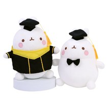 몰랑이 학사모 보타이 졸업 인형 25CM, 몰랑졸업(학사모)