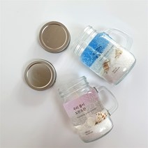 [달빛마녀캔들] 손잡이(2set) 바다 젤캔들 만들기키트, 블랙체리/블루