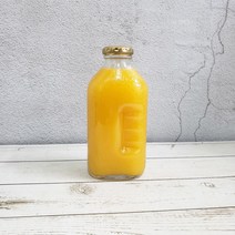 에이드병 델몬트병 500ml-마개색상 5가지 선택가능 델몬트유리병 레트로유리병, 500ml, 38파이 핑크