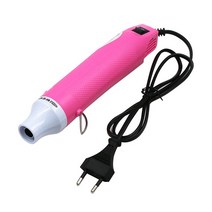 산업용히터 공업용히터110V 220V 히트건 전기 전동 핫 툴 액세서리 소프트 세라믹 가열 장비 DIY 전문 에, 06 Pink EU