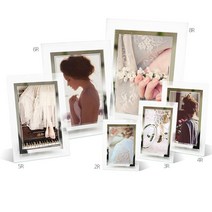 국산 크리스탈 8R 8X10 유리액자 벽걸이 탁상