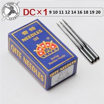DC * 1 JUKI 형제 페가수스 재봉 바늘 용 산업 및 국내 오버록 재봉틀 바늘, 10PcsDCX1크기14, 1개