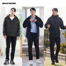 스케쳐스 23년NEW 스케쳐스[SKECHERS] 3Layer 우븐 상 하의 콤비 세트 2종 남성