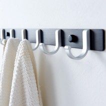 아트프레임 심플 벽옷걸이 인테리어 후크, 1개, 7단