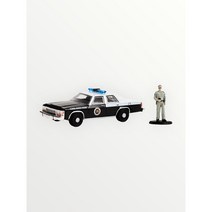 미국 그린라이트 포드 LTD 크라운 빅토리아와 경찰관 미니카 64스케일 다이캐스트 모형 자동차