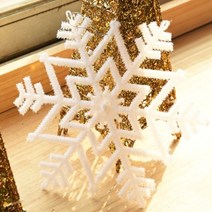 반짝이 눈꽃설정 (25cm)