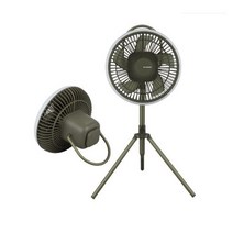 EX POWER 이엑스파워 캠핑용 선풍기 ECF-9B 애쉬브라운 ECF-9K 카키, ECF-9K (카키)