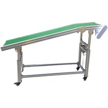 롤러 상하차 작업대 컨베어벨트 콘베어 검사대 레일, 섹션 D(슬로프 소형 플랫폼) 길이 3m, 800