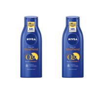 니베아 피부강화 바디밀크 400ml Nivea Q10 Vitamin C Hautstraffende Body Milk, 2팩