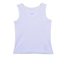 트라이 남아 주니어 런닝 나시티 민소매 13-14세 백색, 60호(3-4세) 백색