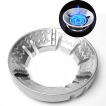 가스 레인지 렌지 버너 범용 8홀 에너지 절약형 가스비 가스 연료 절약 열효율 보강 상승 증가 방열 방풍 낭비 방지 바람 막이 집열 화구 가림막 가드 고화력 열커버 커버