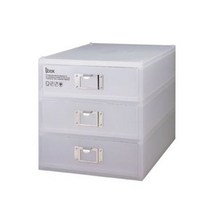 w-1880-심플한 사무용품 아이박스 3단, 맑은울림 SMOG