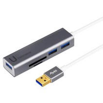미니 USB3.0 허브 3포트 카드리더기 OTG 겸용 SD TF, 옵션없는상품입니다, 옵션_없는상품입니다