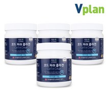 노르웨이 저분자 피쉬콜라겐 펩타이드 어류콜라겐 가루 4통 총 600g