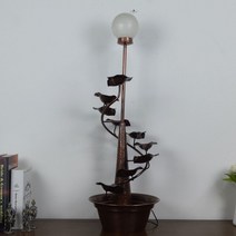 시둥마켓 +[시둥마켓]+_ 장식품 선물용분수대 회장실분수대 LED분수대 거실분수대 옹기분수, H006 LED 조명 분수대 장식분수대 인테리어