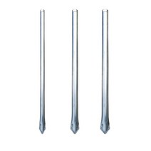 뾰족이파이프 파이프지주대_25mm48mm32mm/지지대/지주대/뾰족이/울타리망/파이프/상인농자재, 뾰족이파이프)25mm-1.8m(10개묶음)