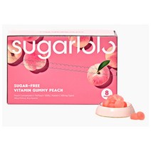 올가 간식 슈가로로 무설탕 비타민 구미 복숭아 360g(45g (360g) 탕비실 회사 어린이 성인 캠핑 차박 홈파티 영화 선물, 23개