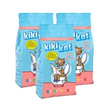 푸르미 키키캣 벤토나이트 터키산 고양이모래 베이비파우더 5L 3개입, 4.35kg, 1박스