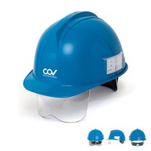 Cov-B형 일반보안경 안전모, 연청색 FREE SIZE