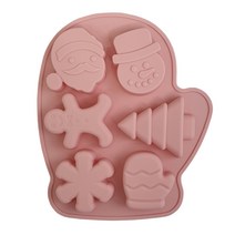 수플레이스 실리콘몰드 크리스마스 테마 (6구/장갑)