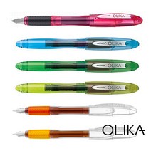 모나미 올리카 만년필 EF / F, F, RED VIOLET