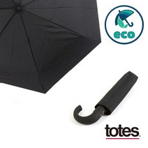 totes 토스 3단 자동우산 J형 손잡이 A259