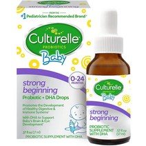 Culturelle 컬처렐 키즈 프로바이오틱 DHA 액상 17ml Baby Strong Beginning Probiotic DHA, 1개