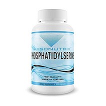 absonutrix phosphatidylserine |미국산 식물성 캡슐 120개 고급 뇌 건강 보조제 완전 천연