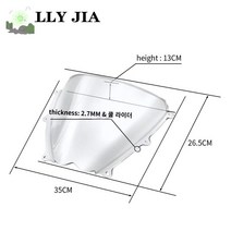 플라이스크린 더블 스즈키용 투어링 프로텍터 윈드 디플, 블랙