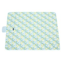 잔디 하이킹을 위한 초대형 해변 매트 꽃 쉬운 청소 빨 수 있는 휴대용, 옥스포드 천, 멀티 컬러