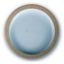 앤틱조선백자 전원형줄접시 (DS-7336), 1개
