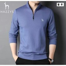 헤지스 남성용 퍼피자수 면혼방 반집업 티셔츠 +사은품 증정