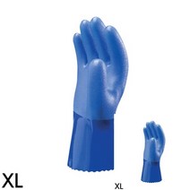 TWKL 내유 내화학 3중 PVC 장갑 XL, 1개