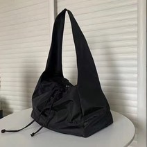 묘먀미 셔링 조임 캐주얼 여성 빅숄더백 Z0230